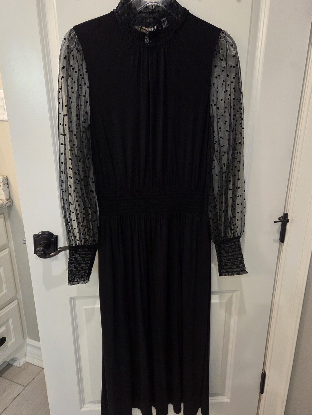 Boden Polka Dot Tulle Midi Dress